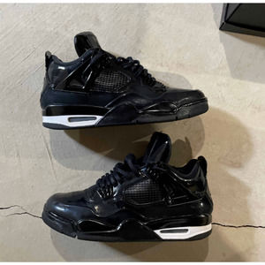Size 10.5 Jordan 4 11Lab4 Black Patent Leather Style 719864010